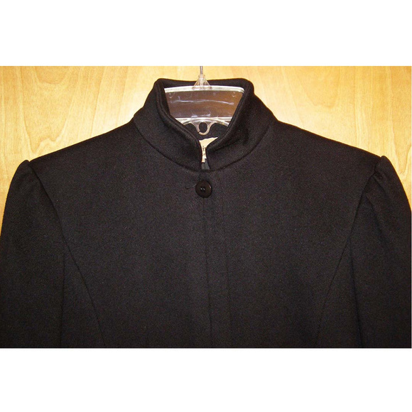 STUNNING Vintage VALENTINO Overcoat sz 6 Sml Wool - Picture 3 of 11